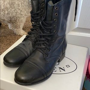 Steve Madden combat boots